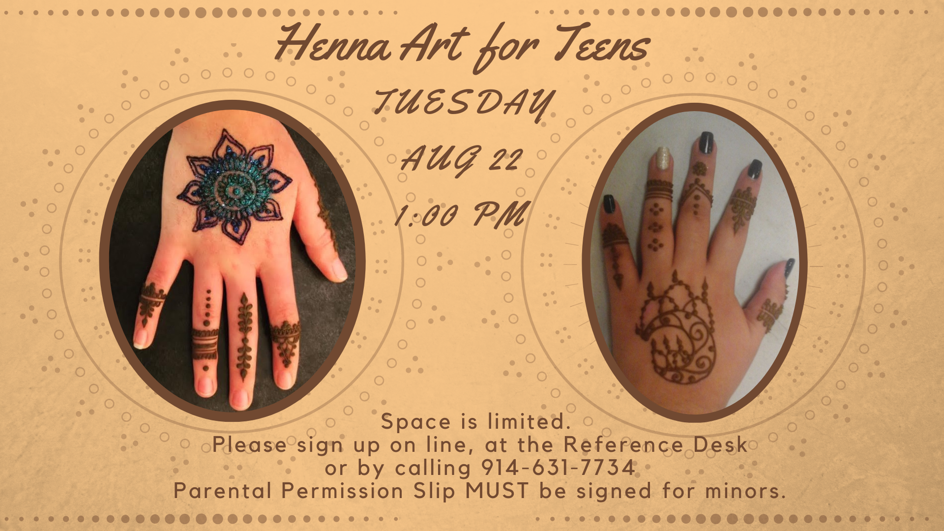Henna Art for Teens