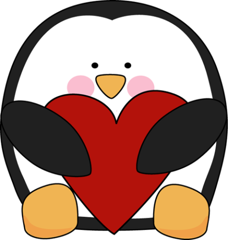 valentine penguin