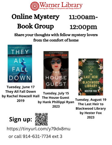 Mystery book group online
