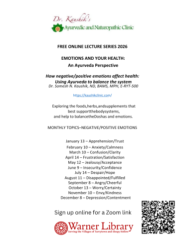 EMOTIONS AND YOUR HEALTH:  An Ayurveda Perspective