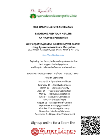 Ayurveda with Dr. Kaushik 2026