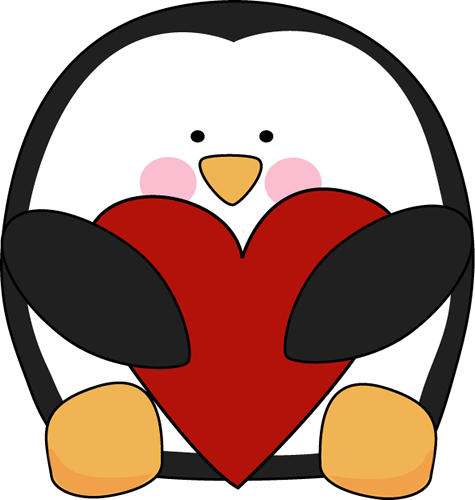 valentine penguin