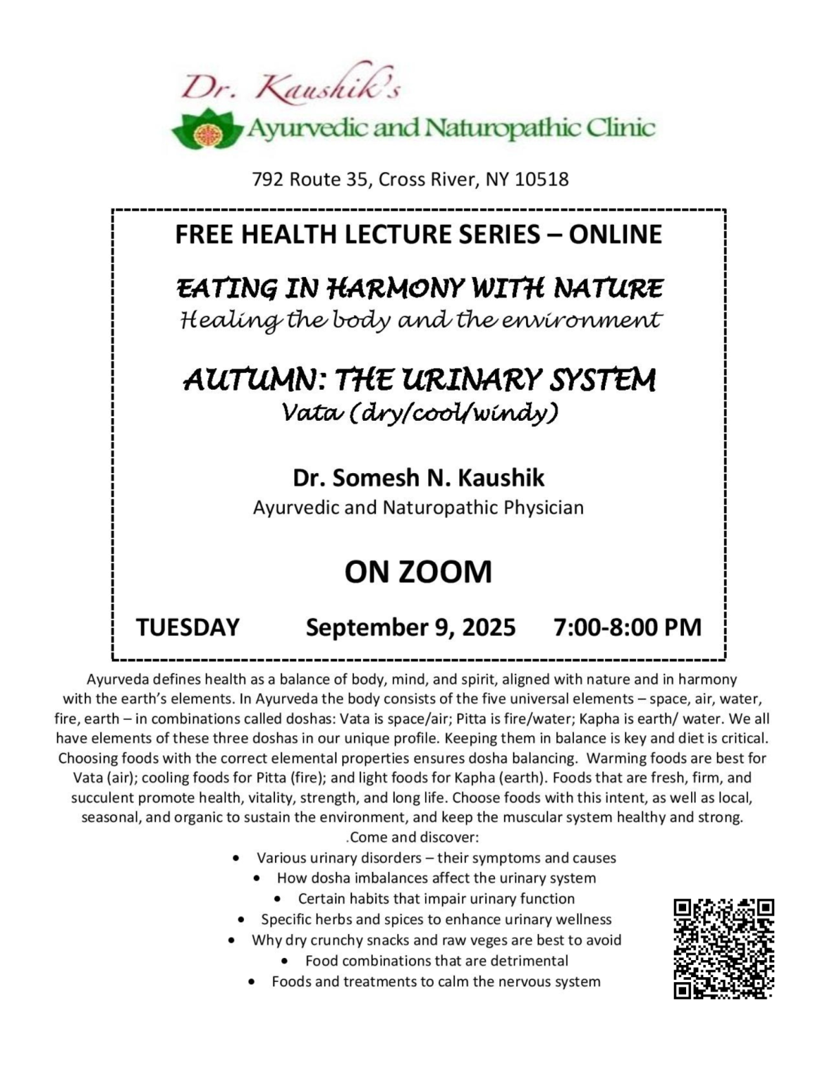 ayurveda the urinary system