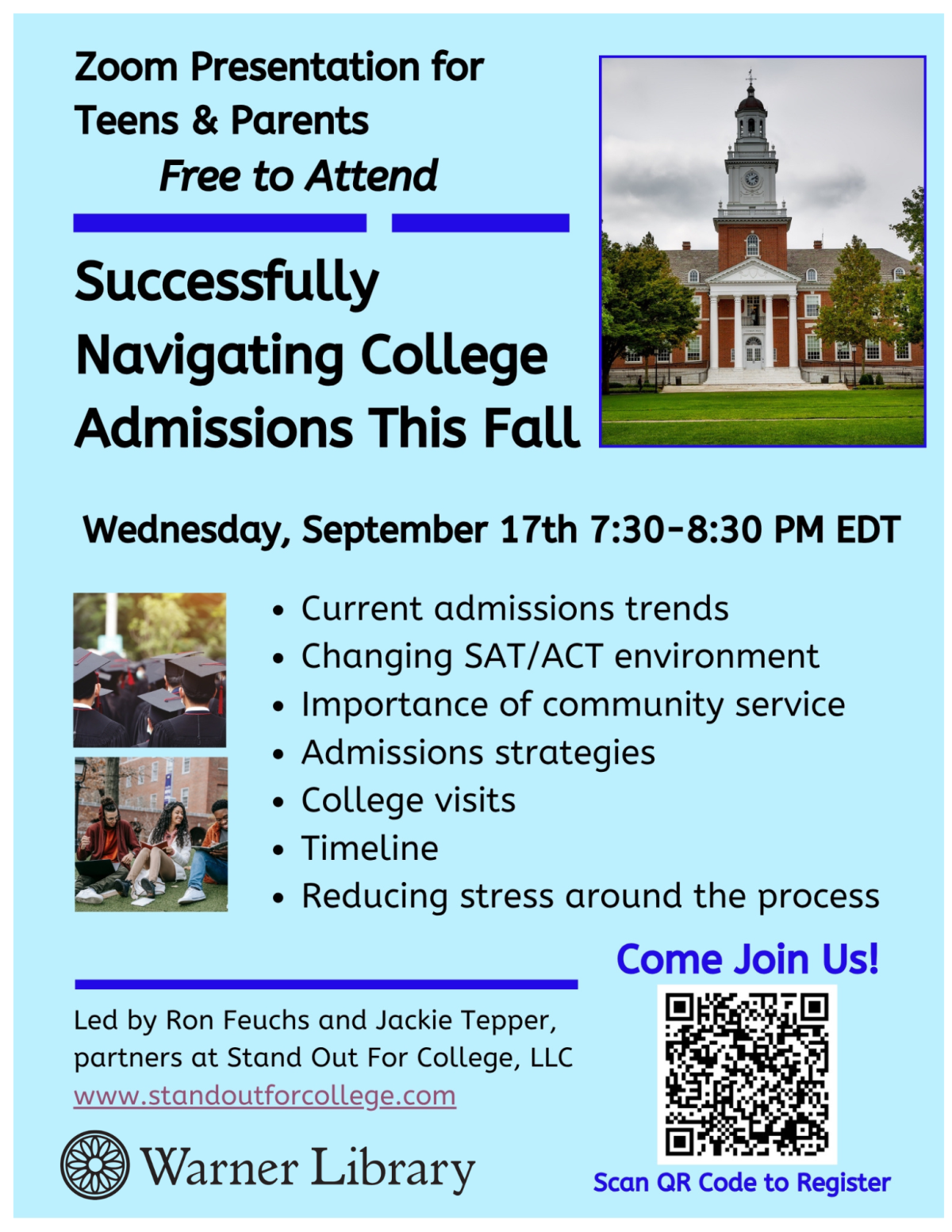 Event Flyer - All information in posting