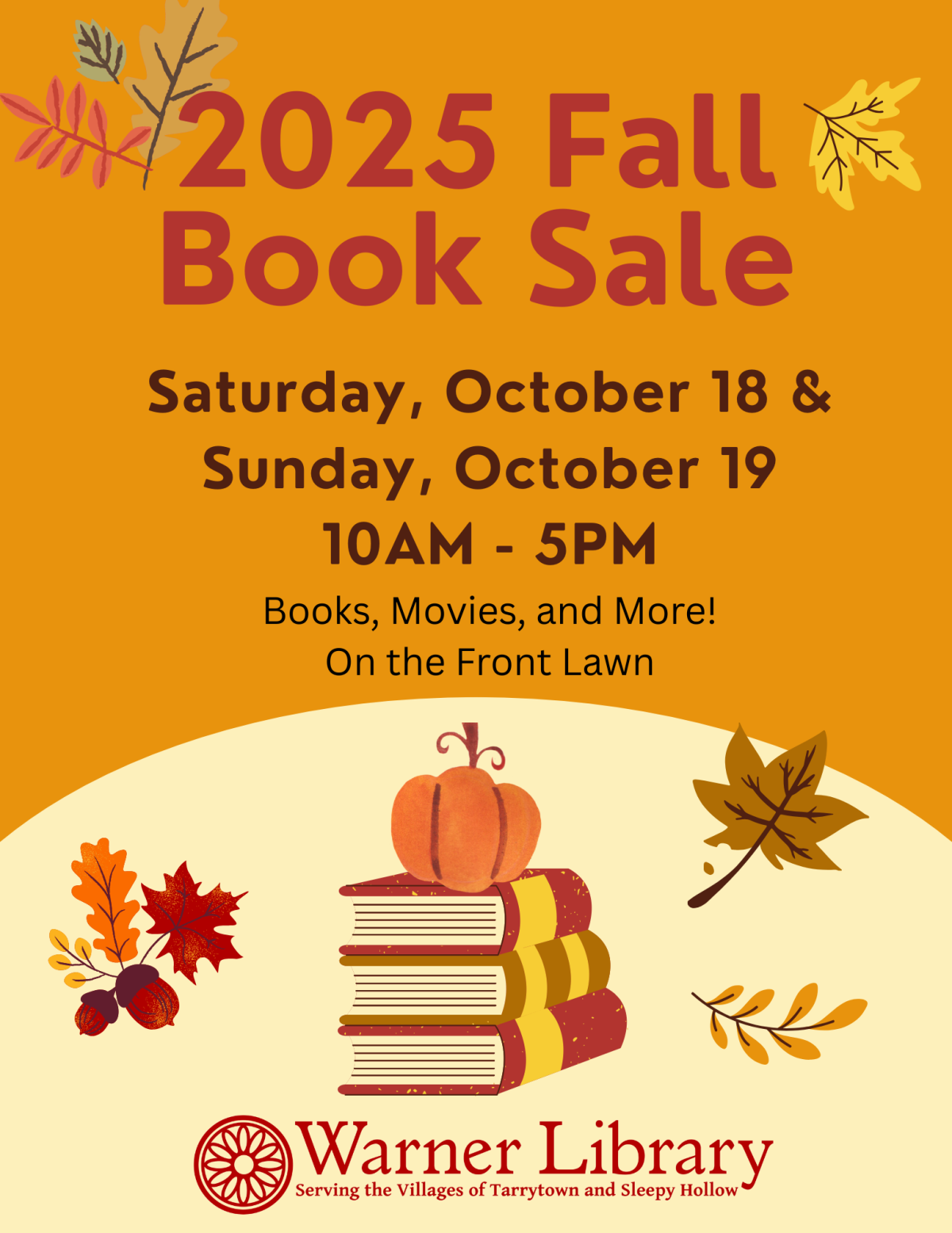 Warner Library Fall Book Sale
