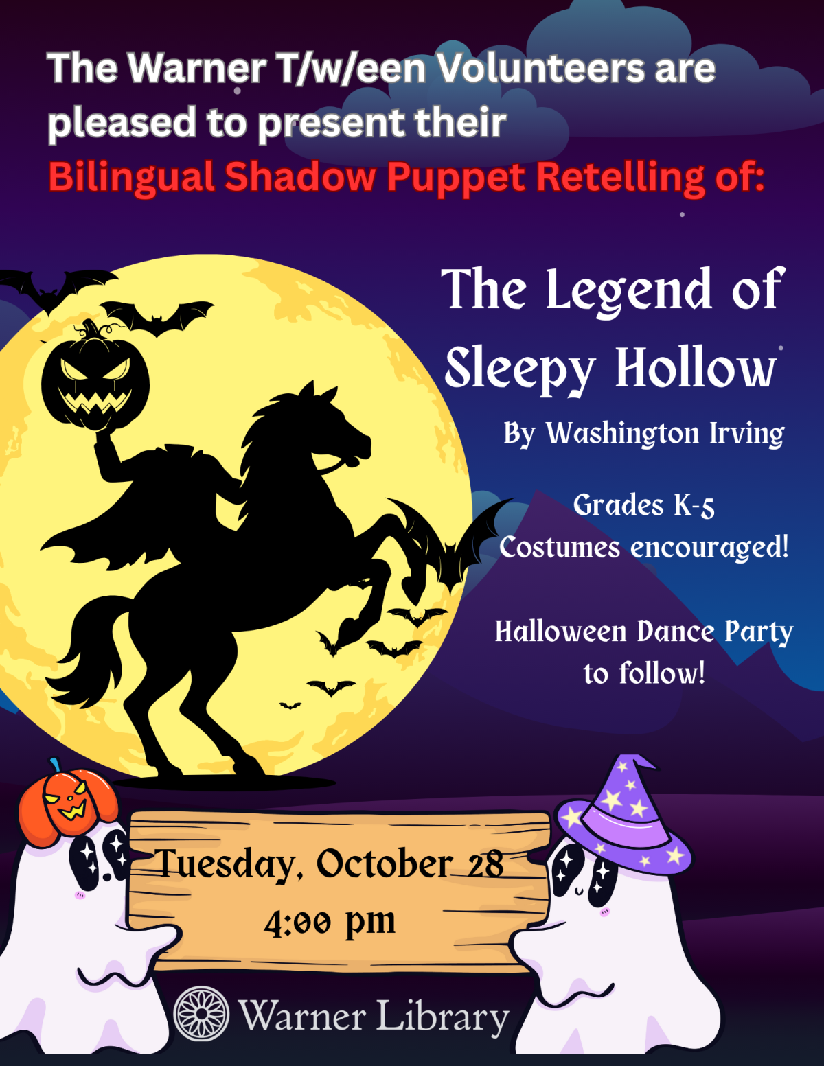 Event Flyer - All information in posting