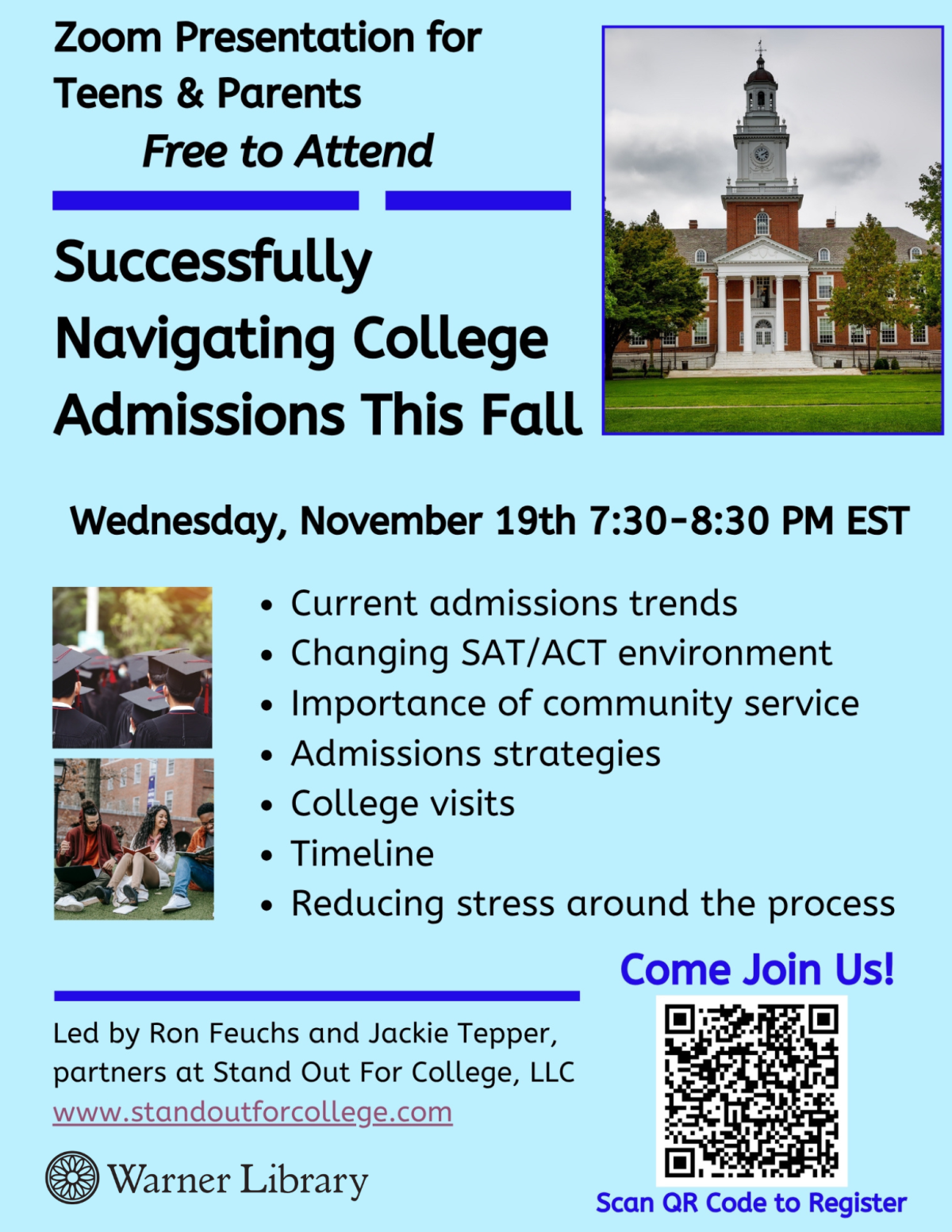 Event Flyer - All information in posting