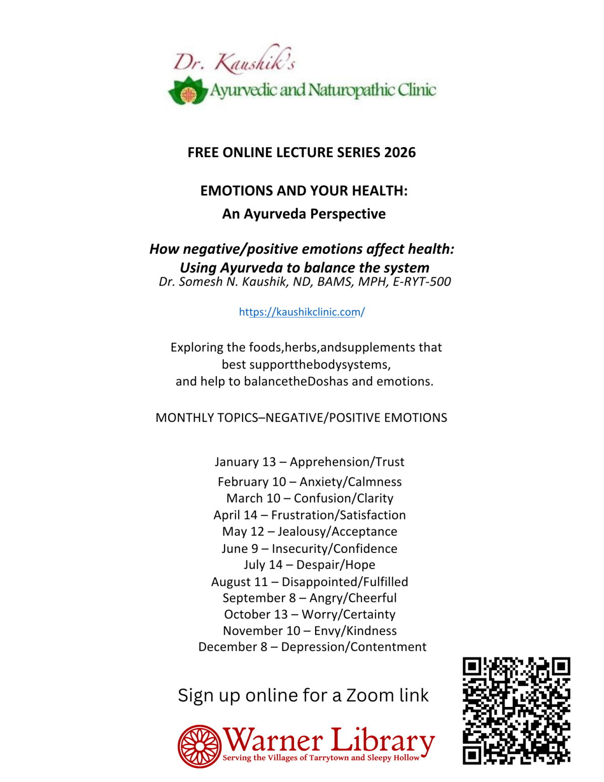 EMOTIONS AND YOUR HEALTH:  An Ayurveda Perspective